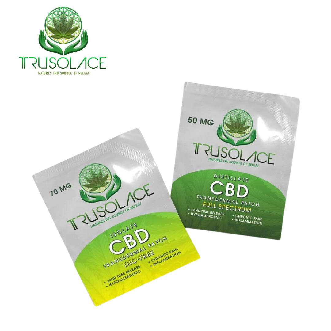 70MG Transdermal Isolate CBD Patch (5 Pack)