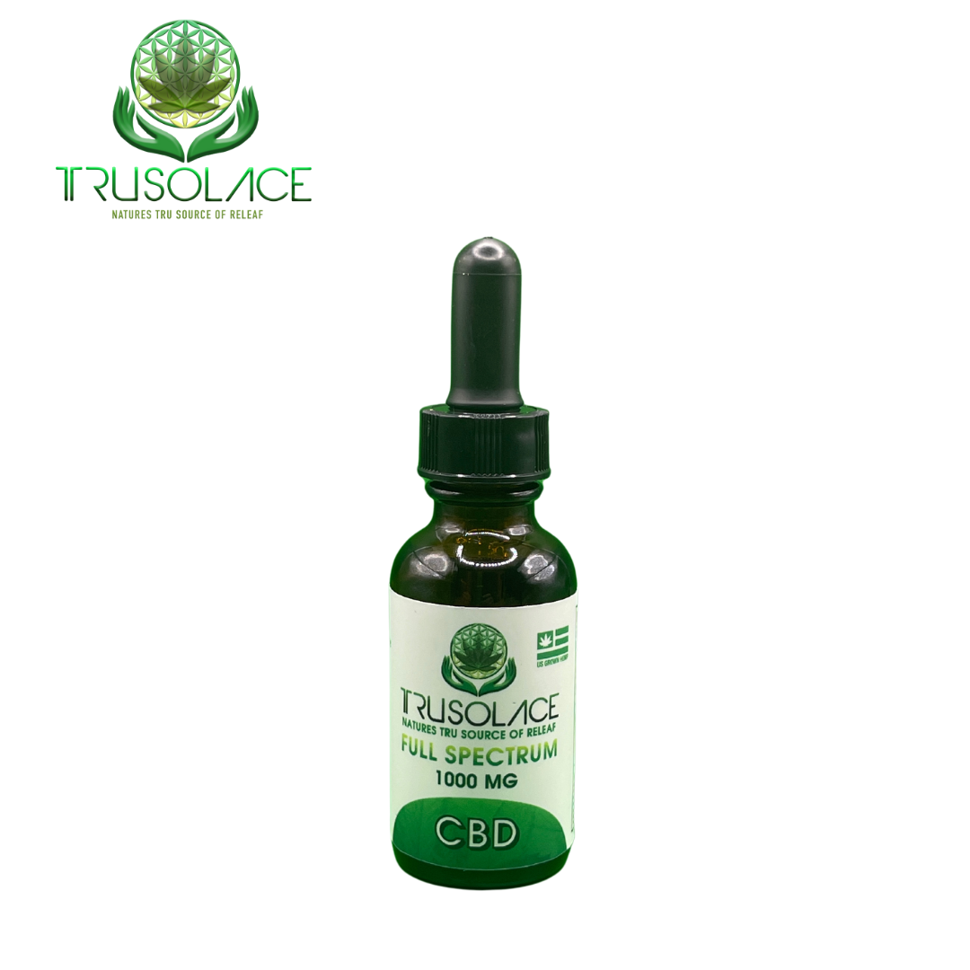 1,000MG Full Spectrum CBD Tincture (30ml)